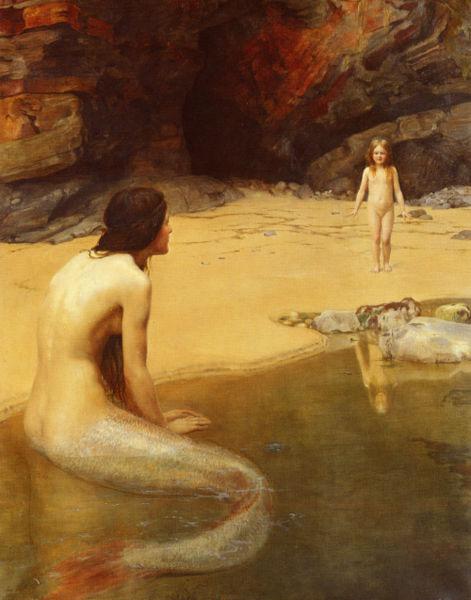 John Collier The Land Baby oil painting picture